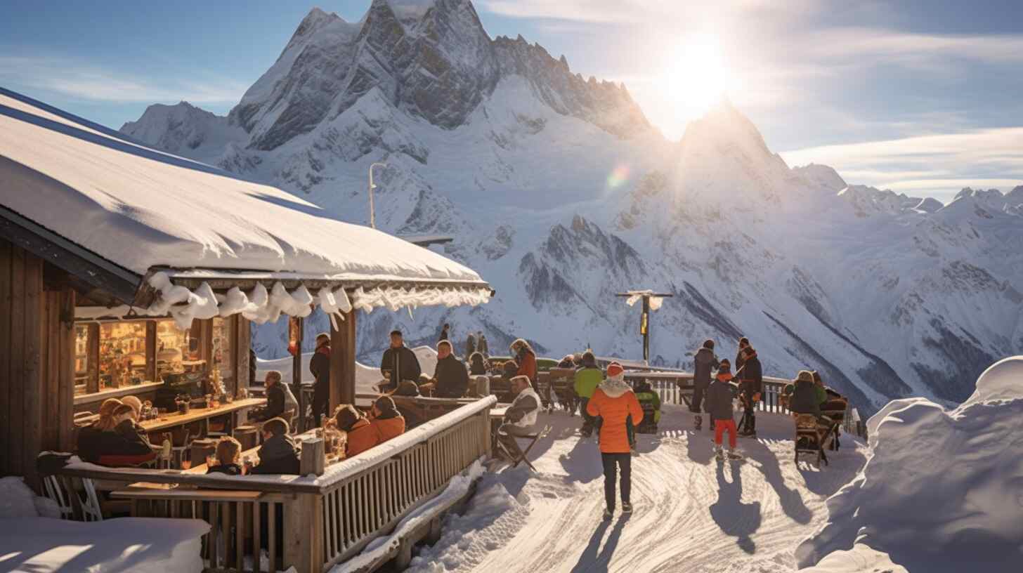 skibar na stoku val di sole